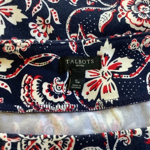 Talbots floral midi skirt - Picture 7 of 7